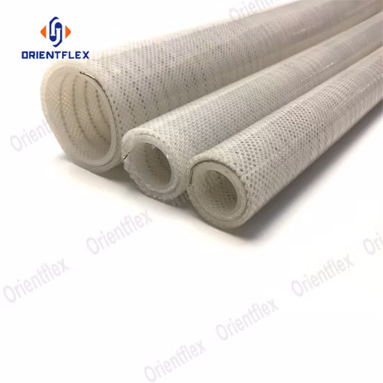 Mangueira de aço de silicone de grau alimentício