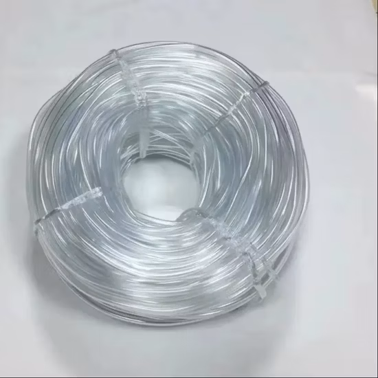Tubo de silicone inodoro de grau alimentício FDA Elástico Mangueira resistente a altas temperaturas para máquina de beber Tubo de água de PVC transparente