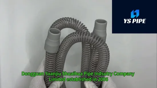 Mangueira antiestática CPAP para usuários de dispositivos eletrônicos com problemas respiratórios durante o sono com porta de conexão do trocador de umidade e alcance compatível (tubo série G3,