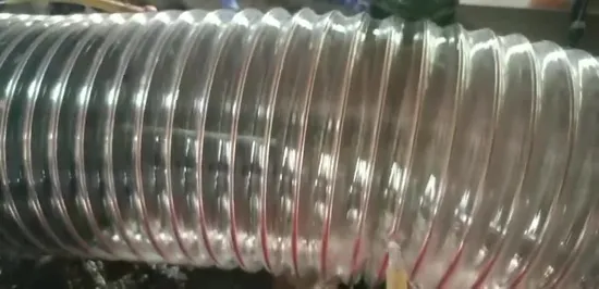 Mangueira antiestática de PU com hélice de PVC/Mangueira de PU/Mangueira de poliuretano reforçada com hélice espiral de PVC rígido