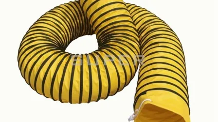 Duto de ventilação flexível de PVC à prova d'água de 12 polegadas