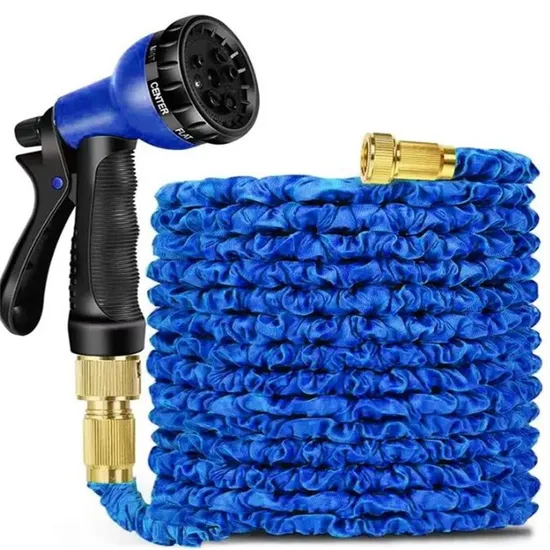 Mangueira de jardim expansível, mangueira de jardim intratável, mangueira de látex durável de 3 camadas