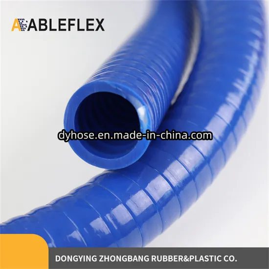Mangueira de sucção de PVC/Mangueira reforçada com hélice de PVC