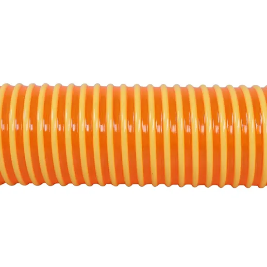 Mangueira de sucção de água em PVC reforçado com hélice espiral de PVC Mangueira de PVC Mangueira de água Mangueira de sucção corrugada de PVC para serviços pesados