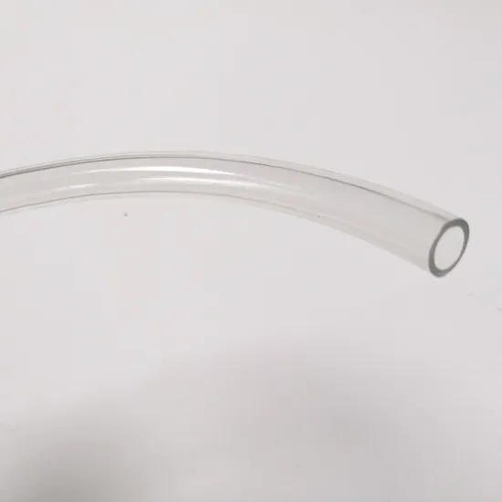 Mangueira de água transparente de PVC macio e transparente com tubo único