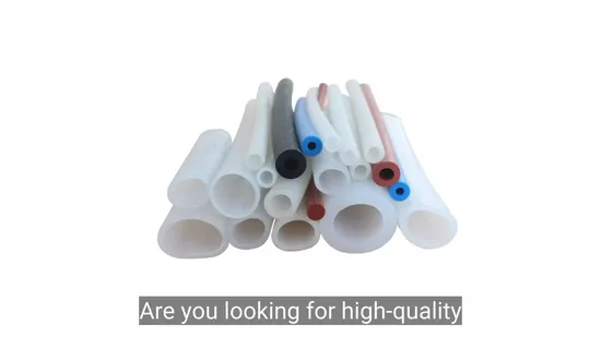 Fabricante de mangueira de vácuo flexível de borracha de silicone extrudada personalizada